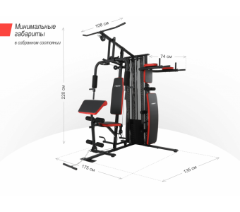 Силовой комплекс Unix Fit Block Pro - фото 5